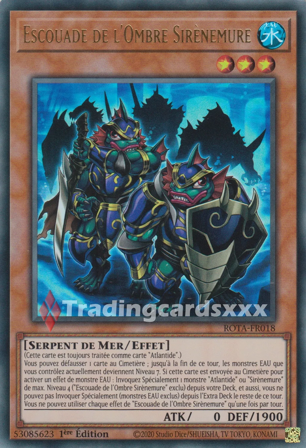 Yu-Gi-Oh! Escouade de l'Ombre Sirènemure carte