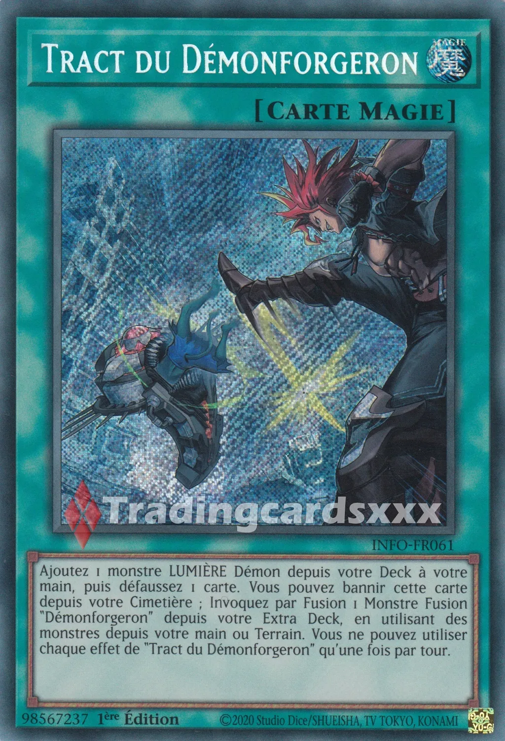 Yu-Gi-Oh! Tract du Démonforgeron carte à l’unité