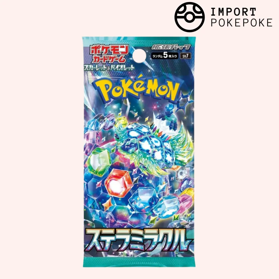 Hikaru Distribution Stellar Miracle SV7 booster japonais à l’unité