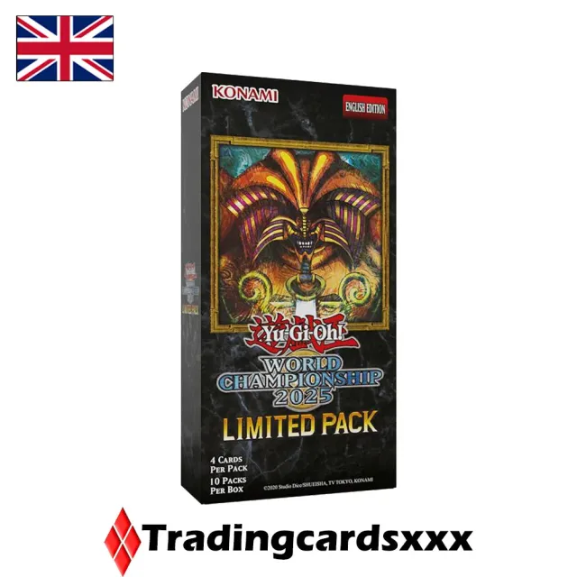 Yu-Gi-Oh! World Championship 2025 Limited Pack display
