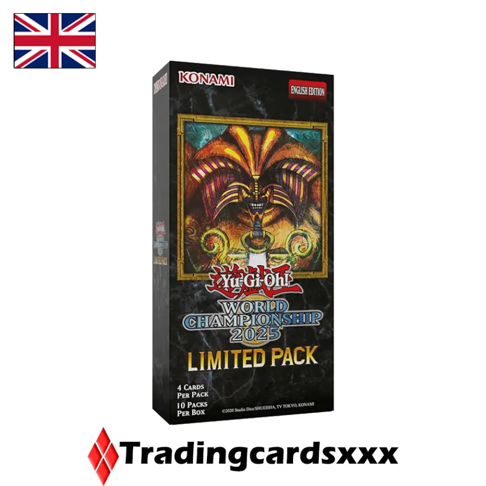 Yu-Gi-Oh! World Championship 2025 Limited Pack display