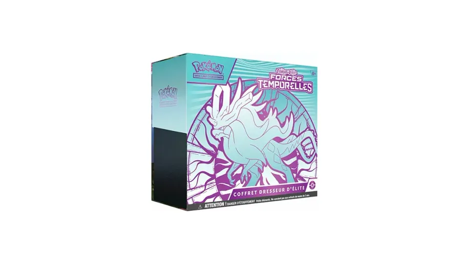 Pokémon Écarlate et Violet Forces Temporelles ETB 9 boosters