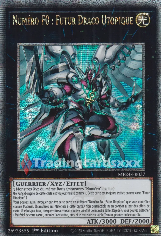 Yu-Gi-Oh! Futur Draco Utopique MP24-FR037 carte QCSE française