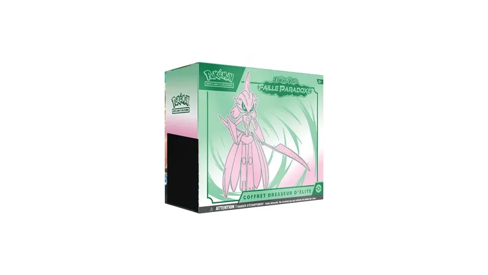 Pokémon Faille Paradoxe coffret dresseur d’élite 9 boosters