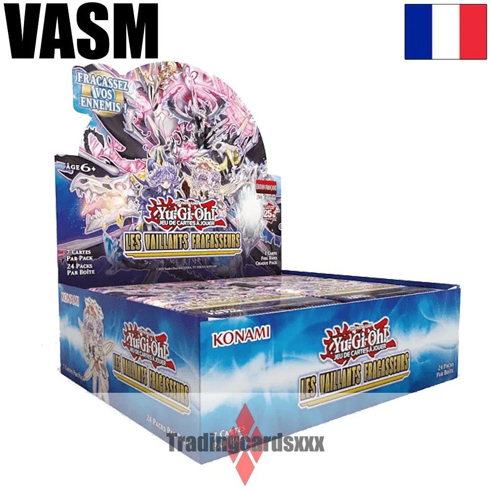 Yu-Gi-Oh! Les Vaillants Fracasseurs booster scellé français