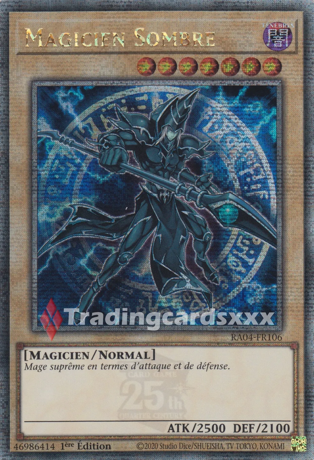 Yu-Gi-Oh! Magicien Sombre Carte à l'unité