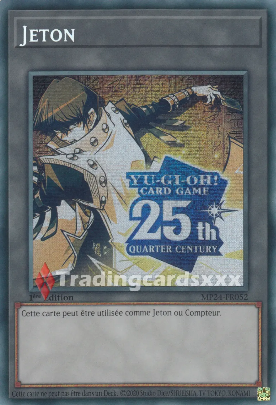 Yu-Gi-Oh! Miroirs du Duel Jeton Seto Kaiba MP24-FR052 carte Prismatique
