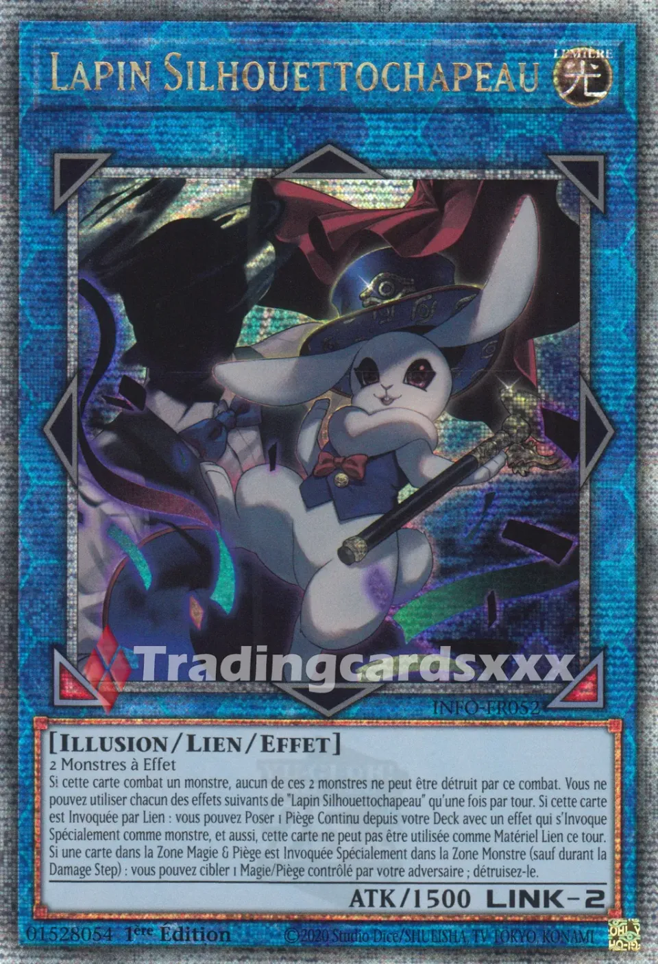 Yu-Gi-Oh! Lapin Silhouettochapeau carte