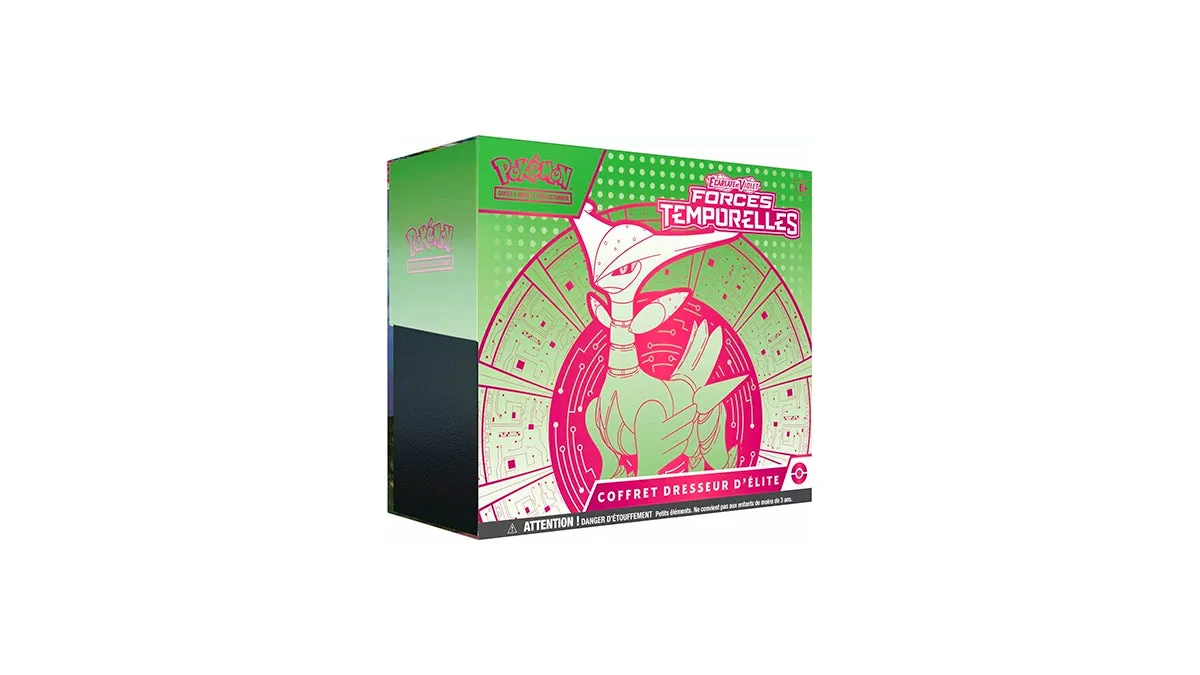 Pokémon Écarlate et Violet Forces Temporelles ETB 9 boosters