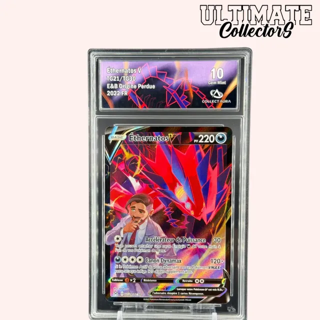 Pokémon Origine Perdue Éthernatos V TG21/TG30 Carte Ultra Rare