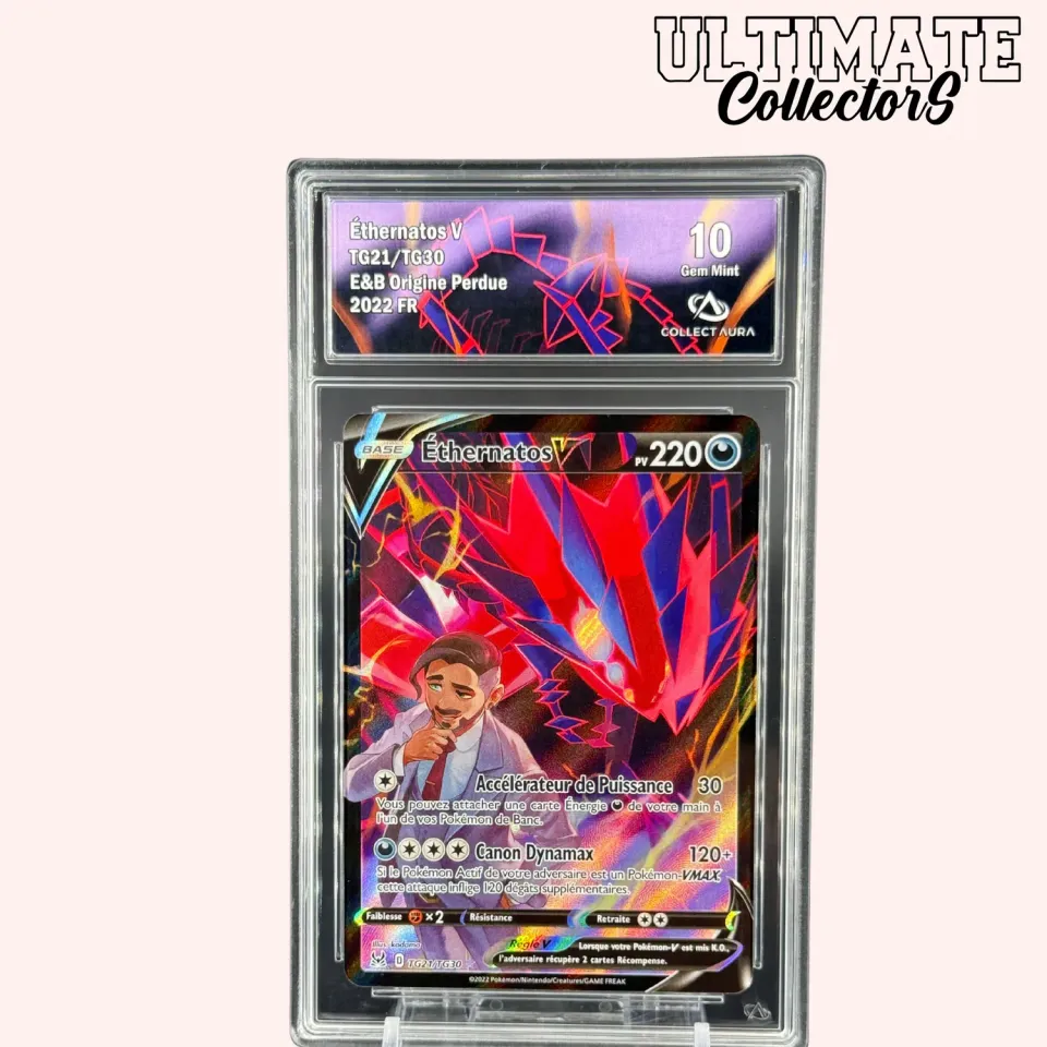 Pokémon Origine Perdue Éthernatos V TG21/TG30 Carte Ultra Rare