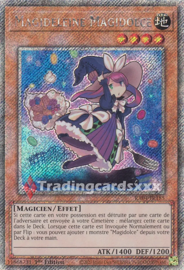Yu-Gi-Oh! Magideleine Magidolce RA04-FR185 carte à l'unité