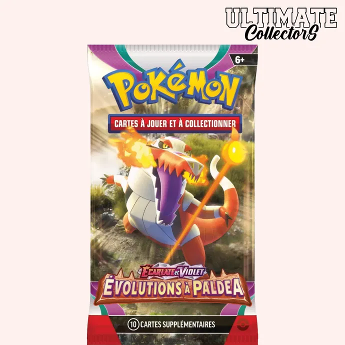 Pokémon Évolutions à Paldea EV02 booster français 10 cartes