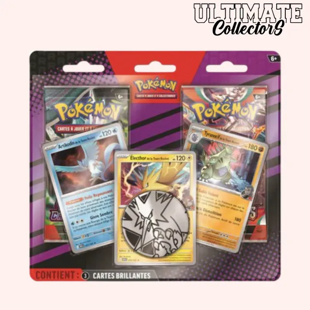 Pokémon Team Rocket Duo Pack Promo Cartes Français Scellé