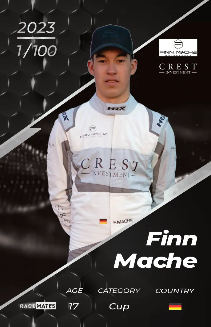 Racemates Finn Mache carte à collectionner blockchain