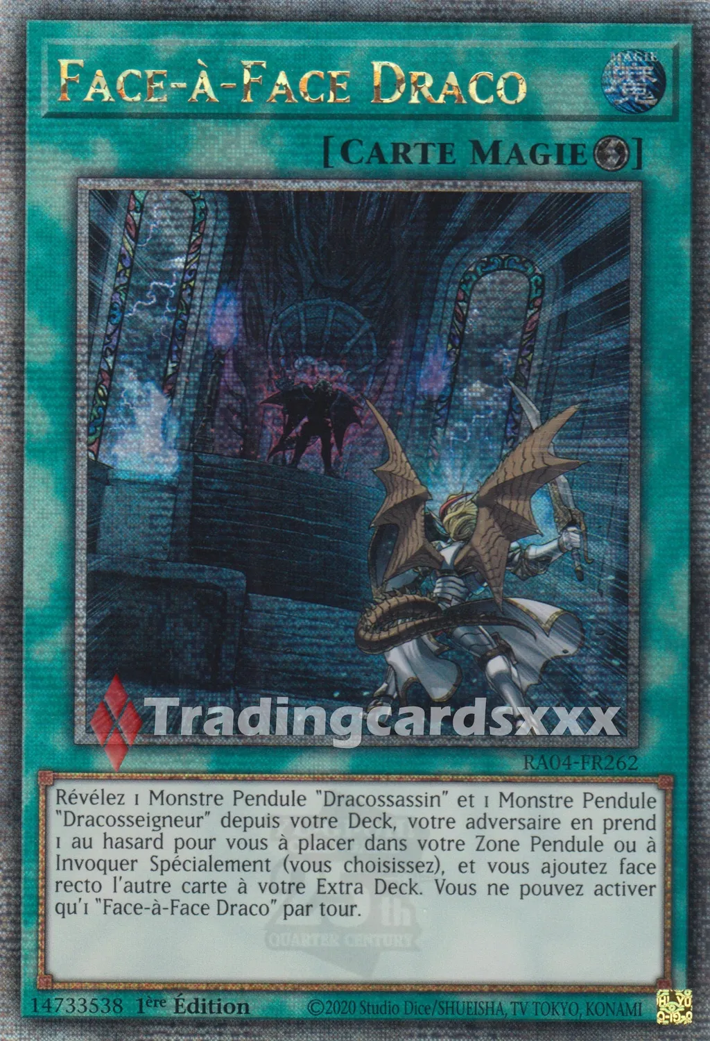 Yu-Gi-Oh! Face-à-Face Draco RA04-FR262 carte
