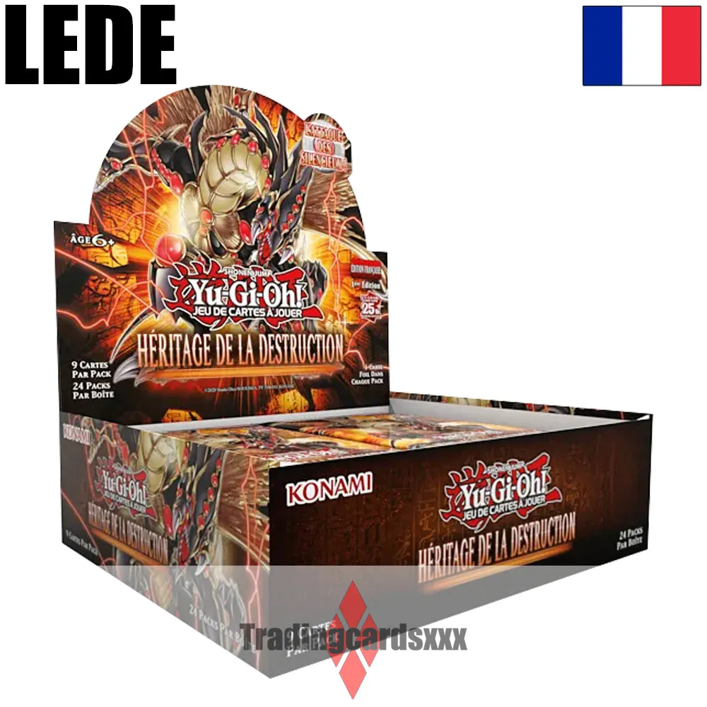 Yu-Gi-Oh! Héritage de la Destruction pack de boosters
