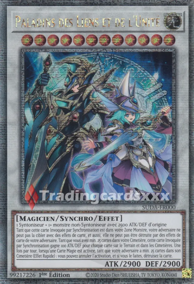 Yu-Gi-Oh! Ténèbres Suprêmes SUDA-FR000 carte QCSE française