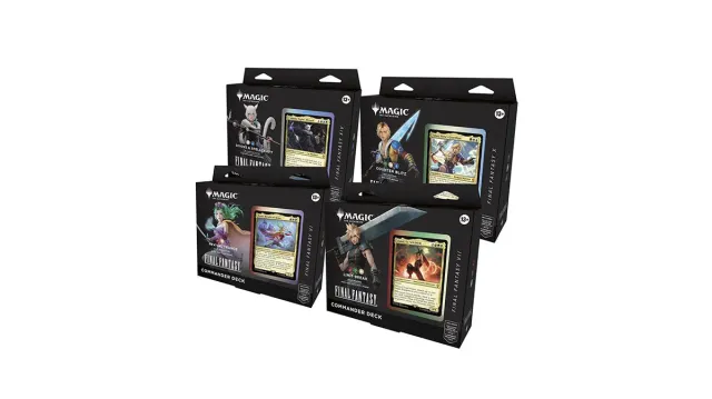 Magic Final Fantasy 4 Decks Commander Assortiment FR Scellé