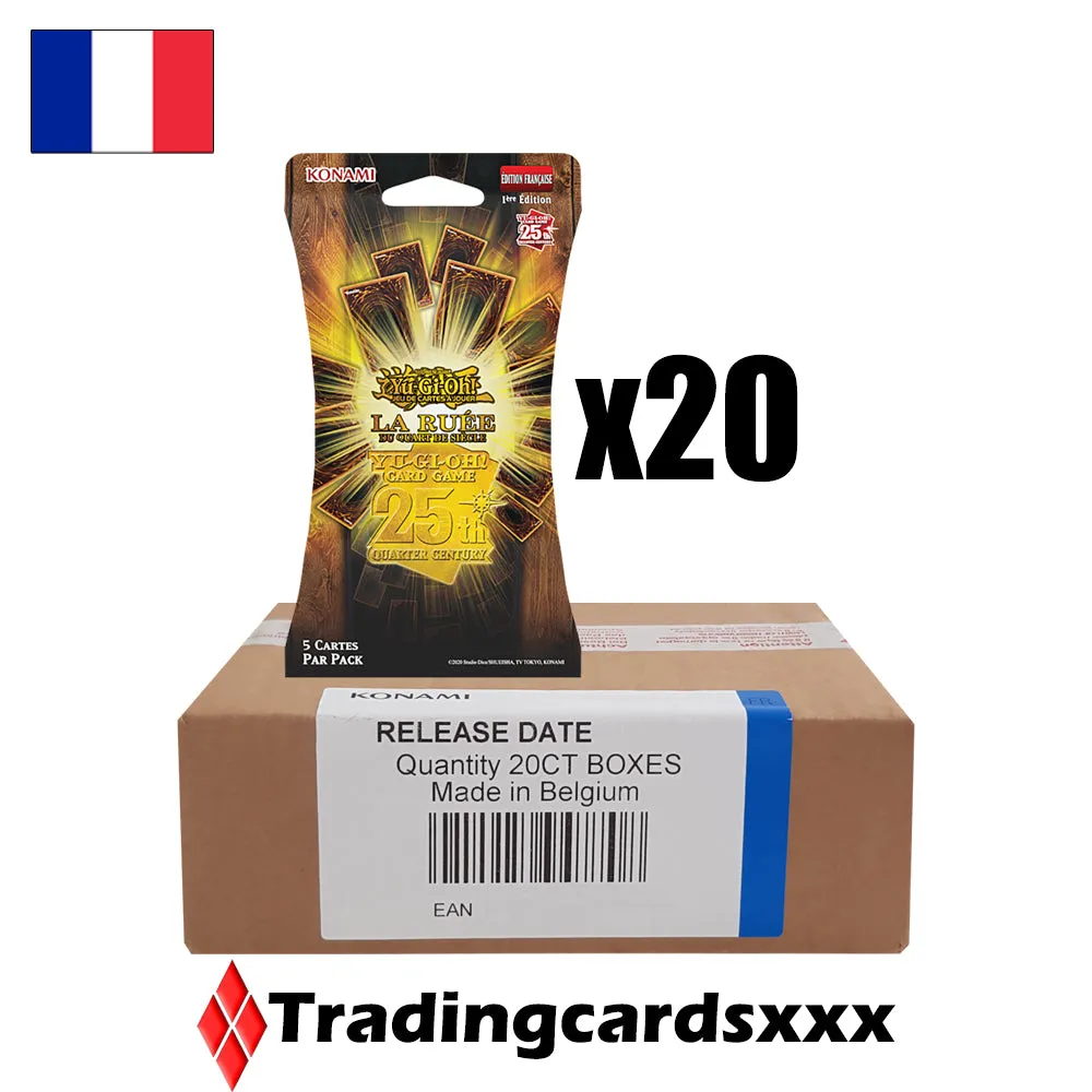 Yu-Gi-Oh! Ruée du Quart de Siècle display français