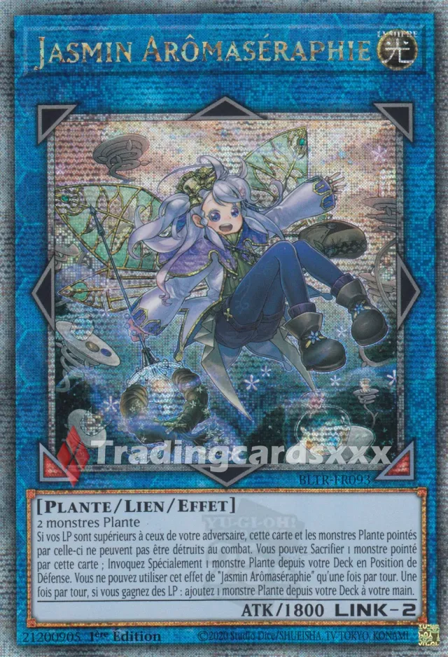 Yu-Gi-Oh! Jasmin Arômaséraphie BLTR-FR093 carte