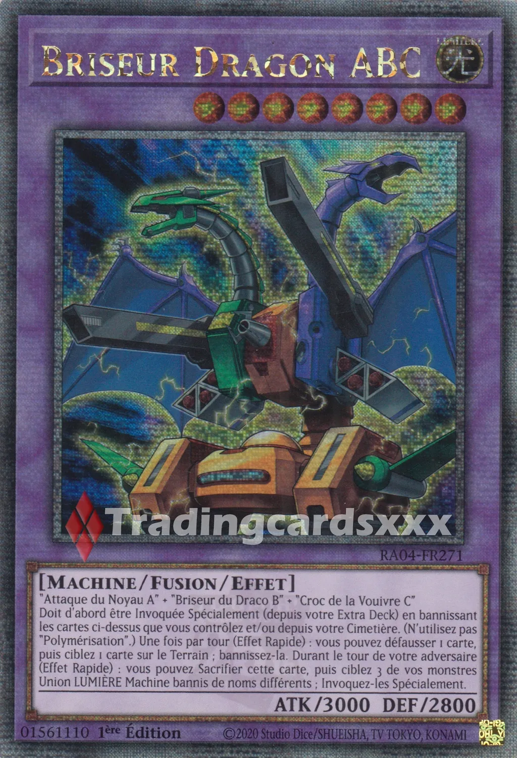 Yu-Gi-Oh! Briseur Dragon ABC RA04-FR271 carte