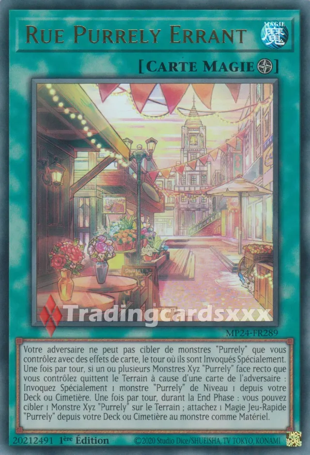Yu-Gi-Oh! Rue Purrely Errant MP24-FR289 carte Ultra Rare