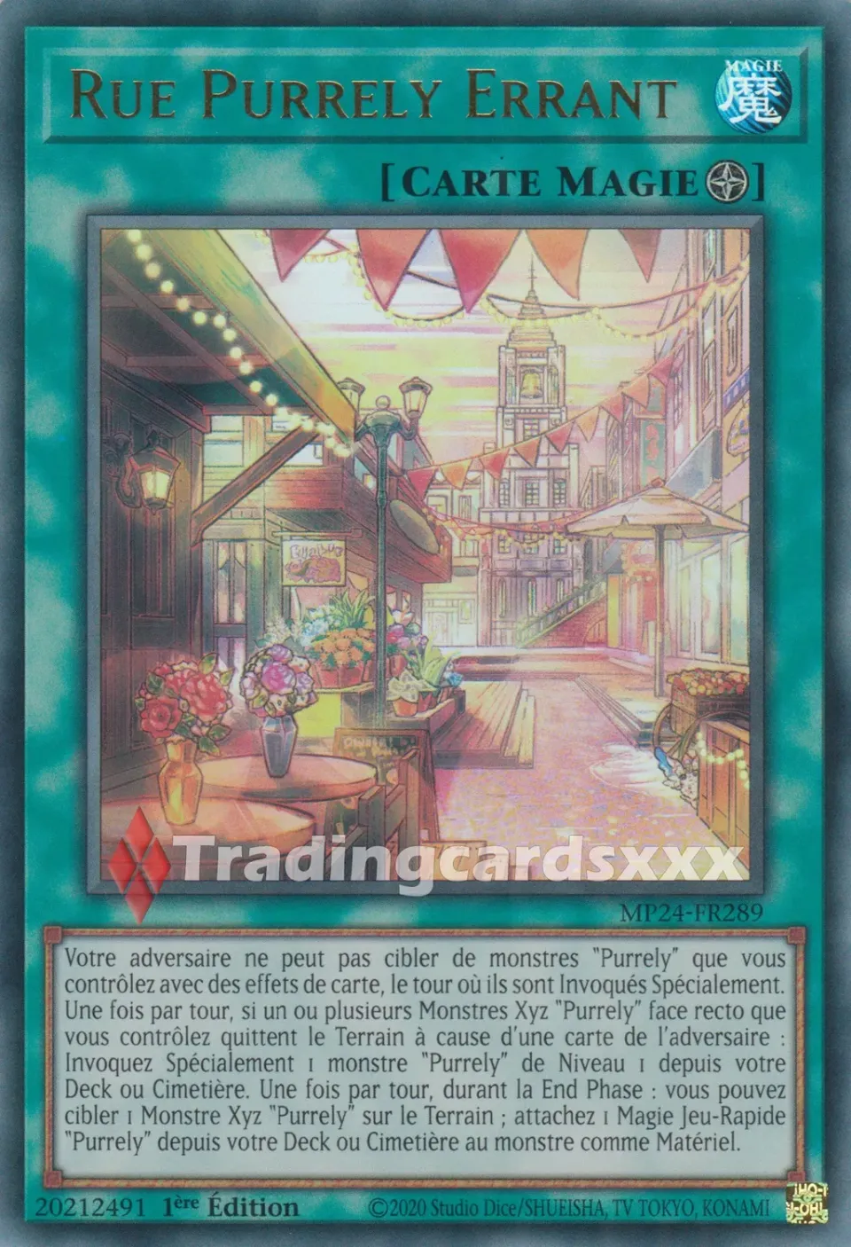 Yu-Gi-Oh! Rue Purrely Errant MP24-FR289 carte Ultra Rare