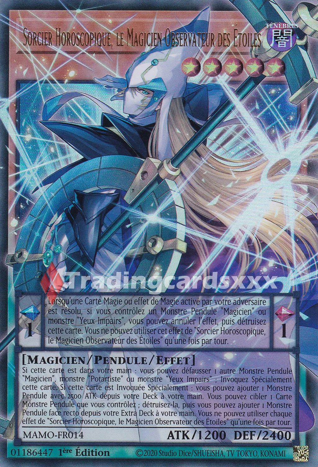 Yu-Gi-Oh! Sorcier Horoscopique MAMO-FR014 carte