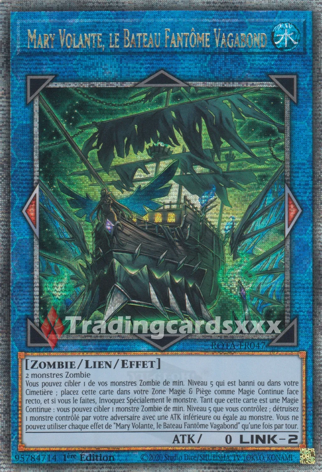 Yu-Gi-Oh! Mary Volante le Bateau Fantôme Vagabond Carte à l'unité