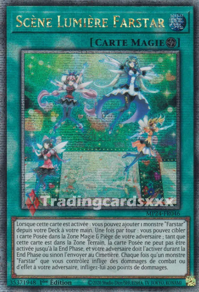 Yu-Gi-Oh! Scène Lumière Farstar carte QCSE française