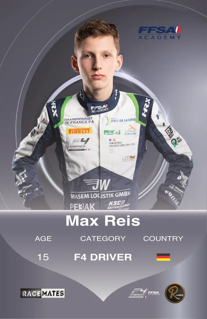 Racemates Max Reis carte collection F4