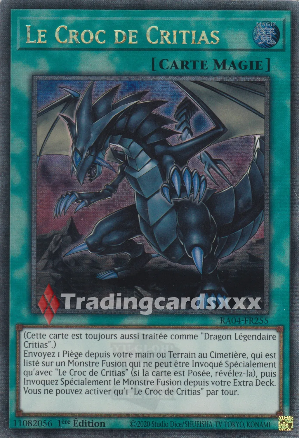 Yu-Gi-Oh! Le Croc de Critias carte