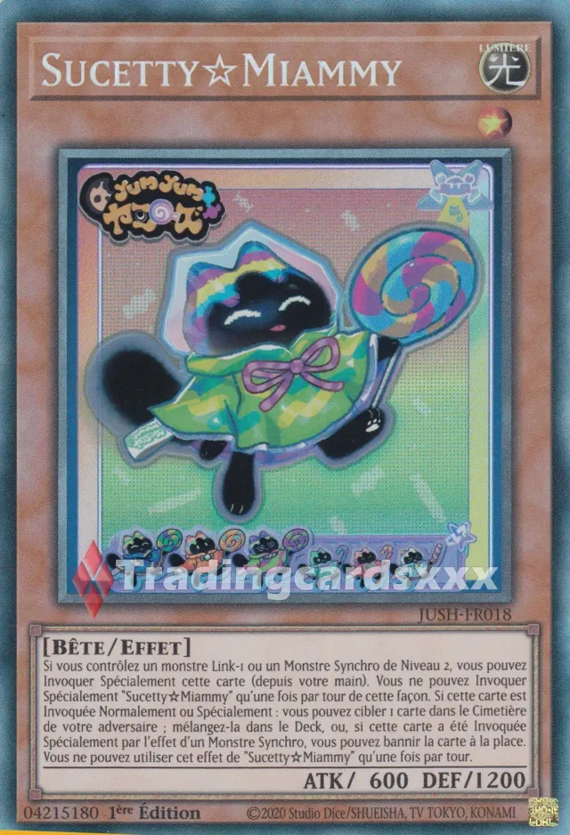 Yu-Gi-Oh! Sucetty☆Miammy carte