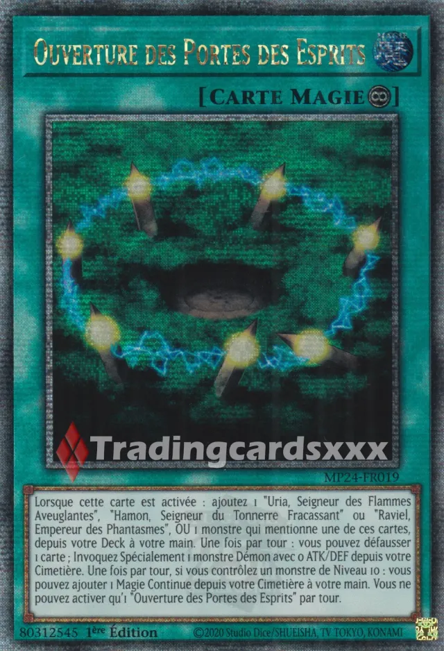 Yu-Gi-Oh! Ouverture des Portes des Esprits MP24-FR019 carte QCSE