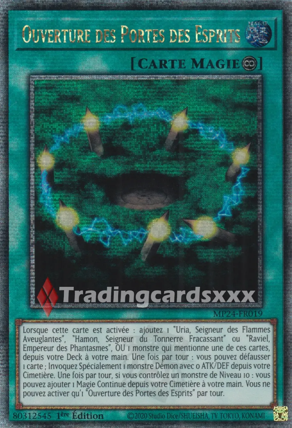 Yu-Gi-Oh! Ouverture des Portes des Esprits MP24-FR019 carte QCSE
