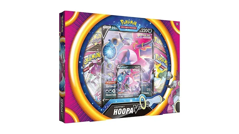 Pokémon Coffret Hoopa-V avec 4 boosters