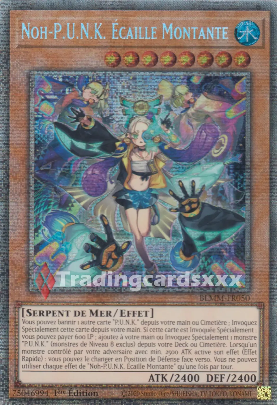 Yu-Gi-Oh! Noh-P.U.N.K. Écaille Montante carte française
