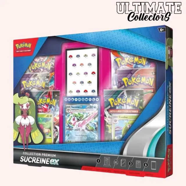 Collection Premium Sucreine-ex coffret 6 boosters français