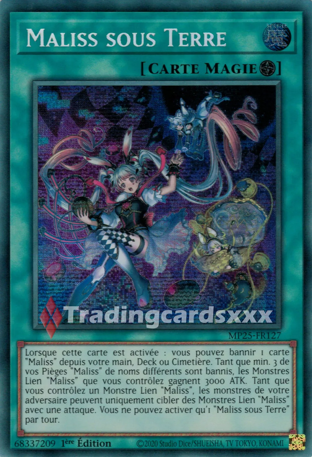 Yu-Gi-Oh! Maliss sous Terre carte