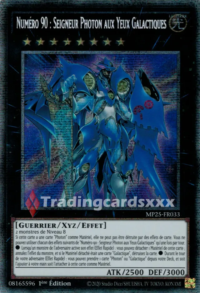 Yu-Gi-Oh! Numéro 90 Seigneur Photon MP25-FR033 Starlight