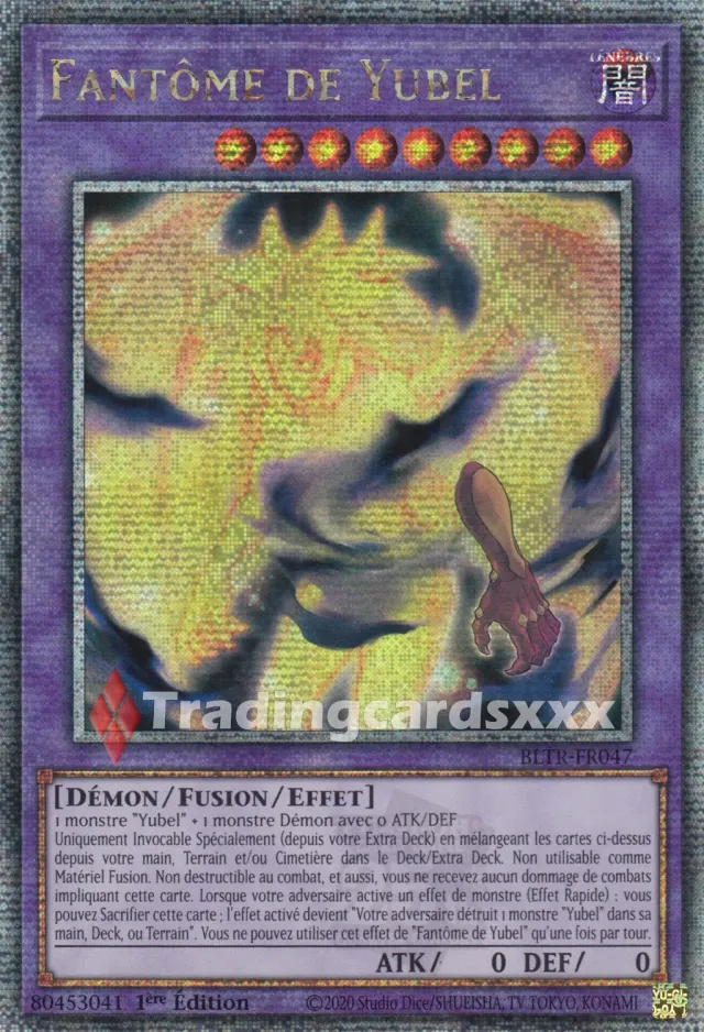 Yu-Gi-Oh! Fantôme de Yubel carte BLTR-FR047
