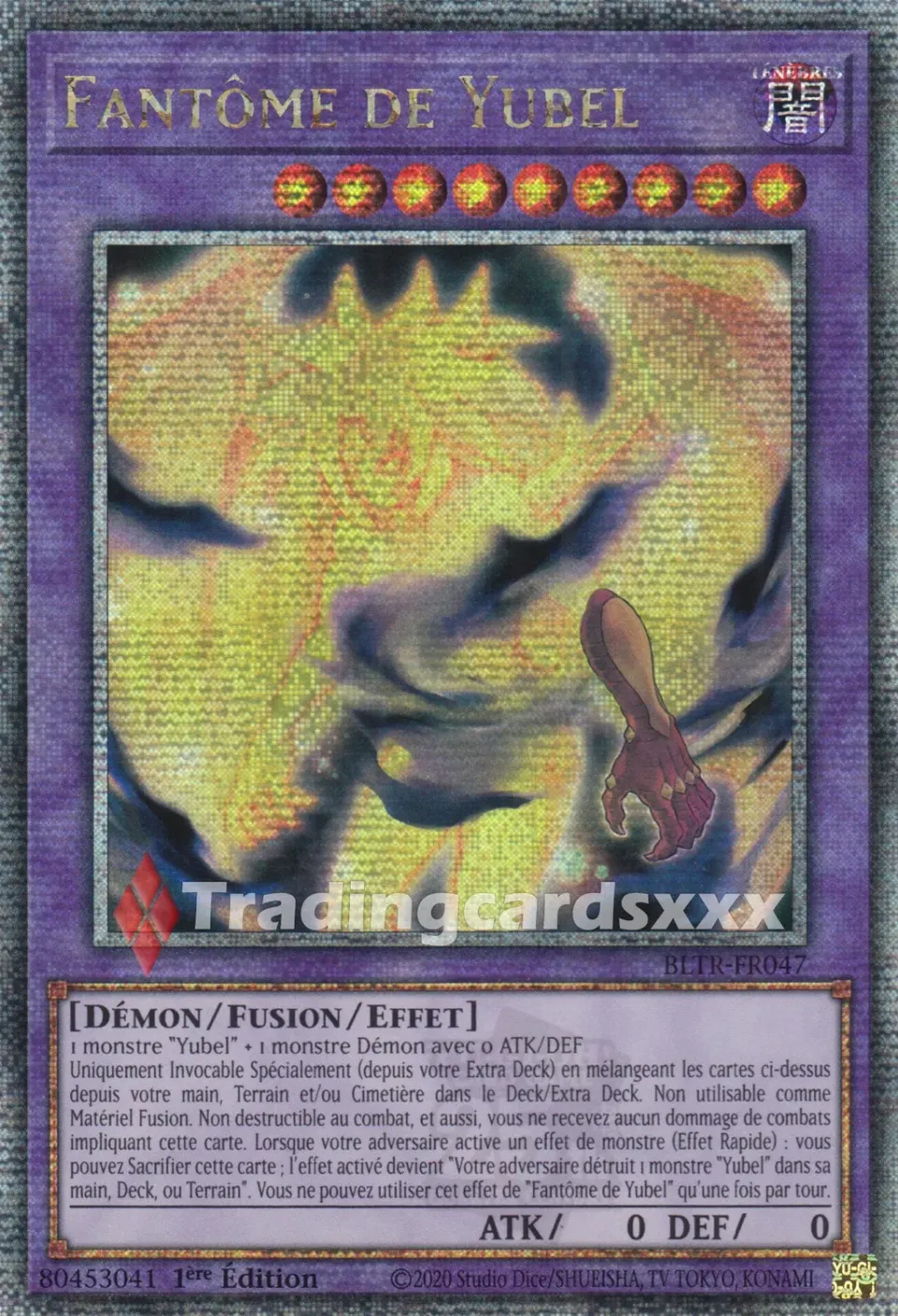 Yu-Gi-Oh! Fantôme de Yubel carte BLTR-FR047