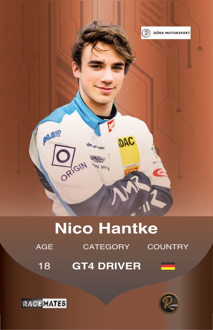 RACEMATES Nico Hantke carte à collectionner
