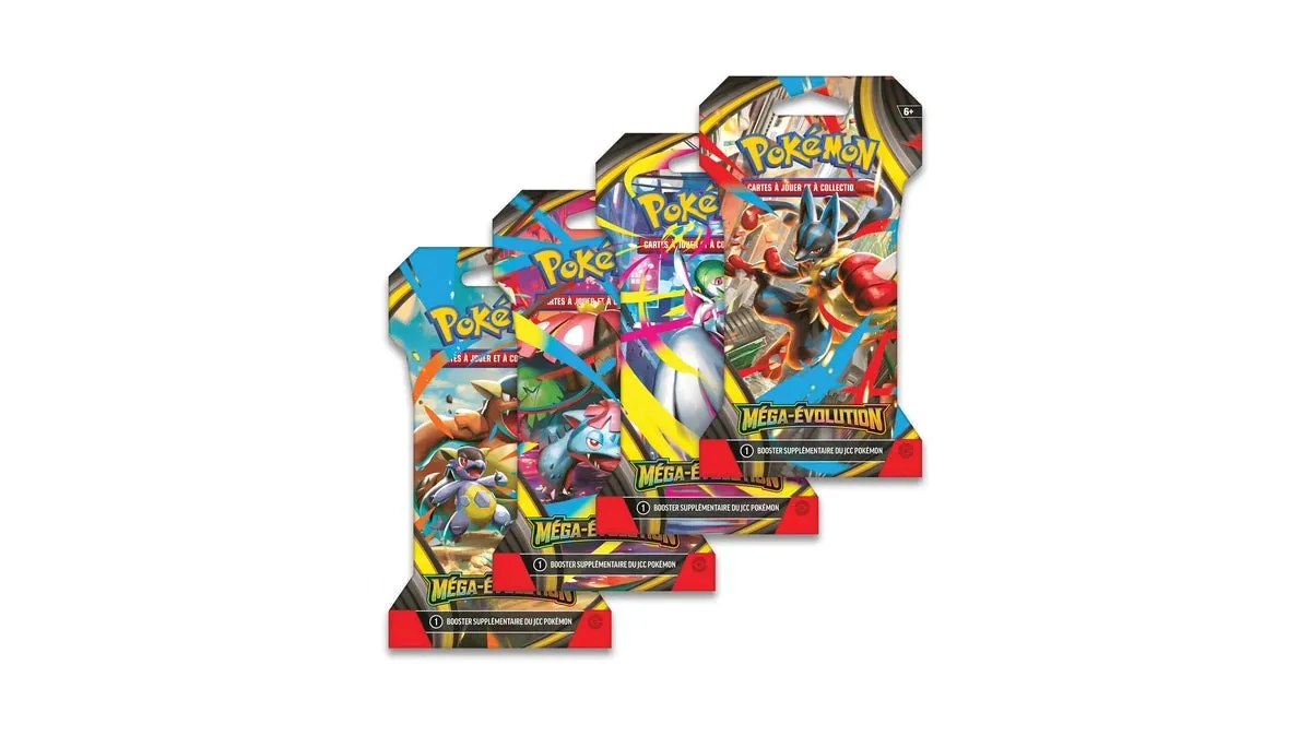 Pokémon Méga-Évolution ME01 blister booster 10 cartes FR