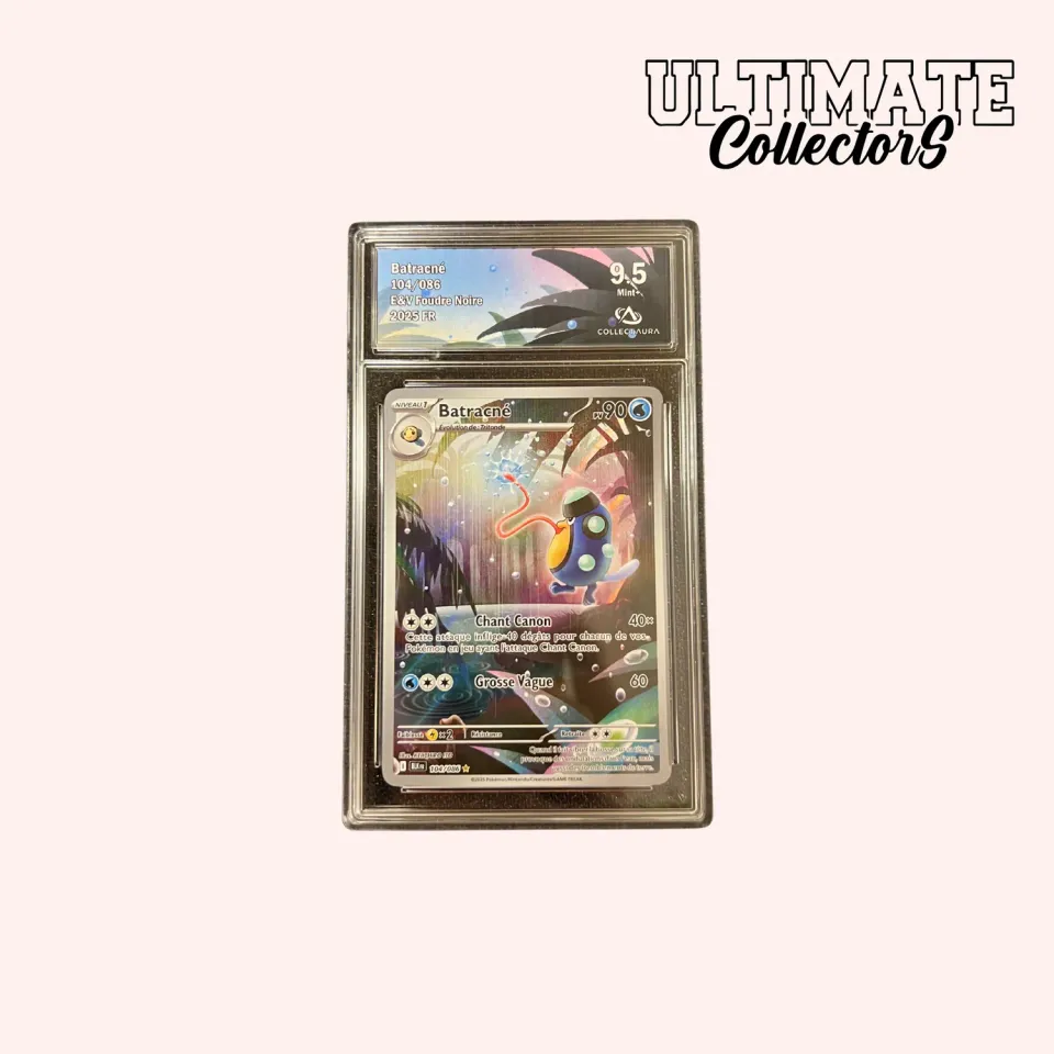 Pokémon Foudre Noire Batracné 104/086 carte française
