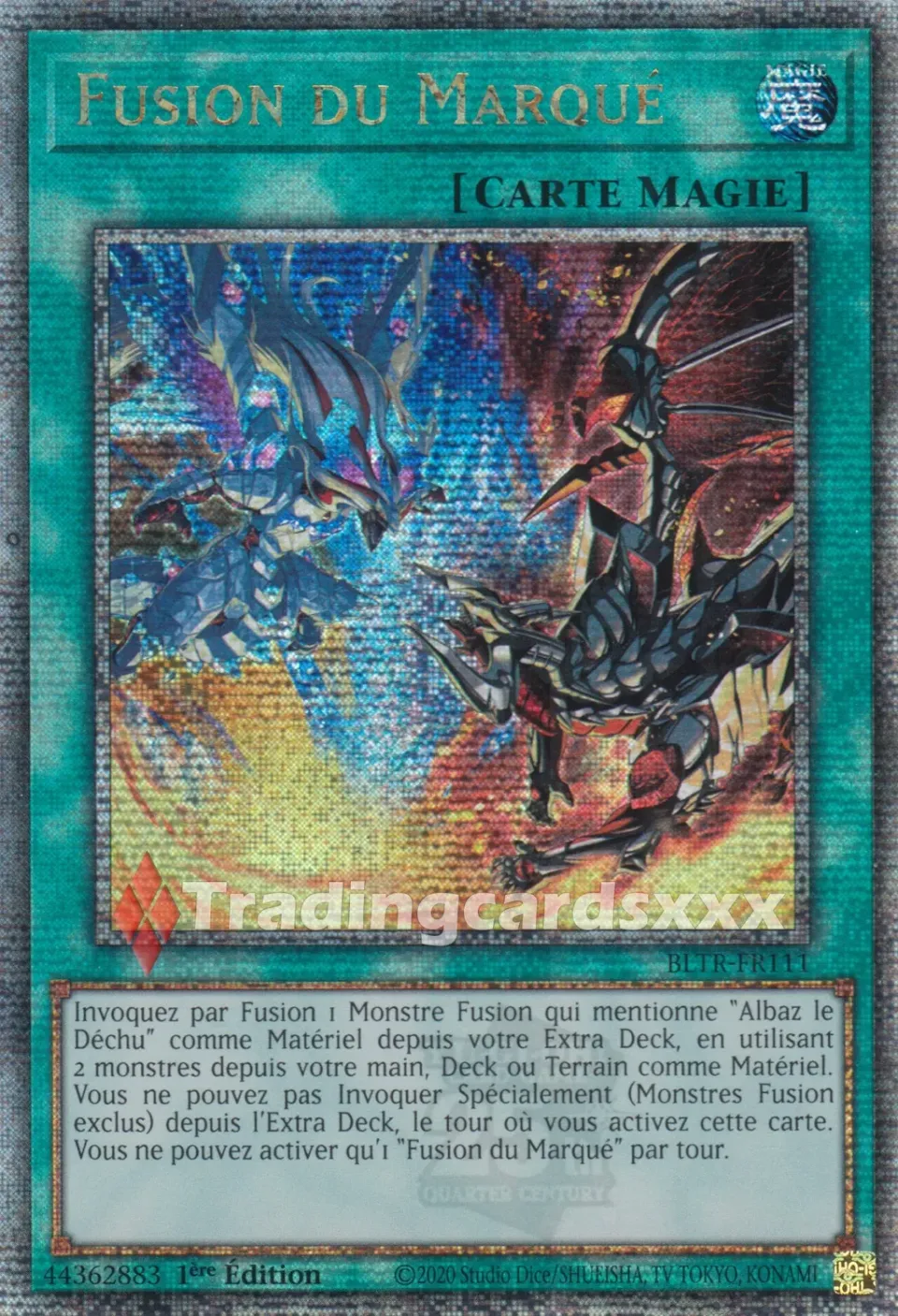 Yu-Gi-Oh! Fusion du Marqué carte