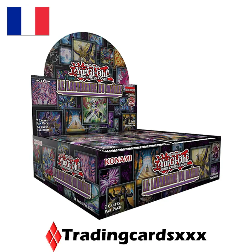 Yu-Gi-Oh! Le Labyrinthe du Maître booster français scellé