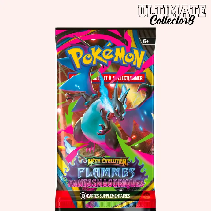 Pokémon Flammes Fantasmagoriques ME2 booster français scellé