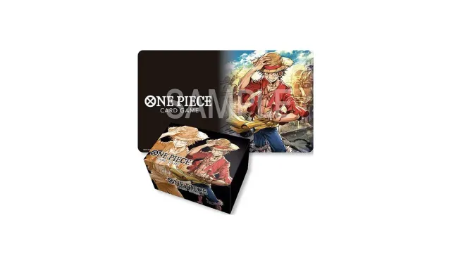 Bandai One Piece Monkey D. Luffy tapis de jeu + boite rangement